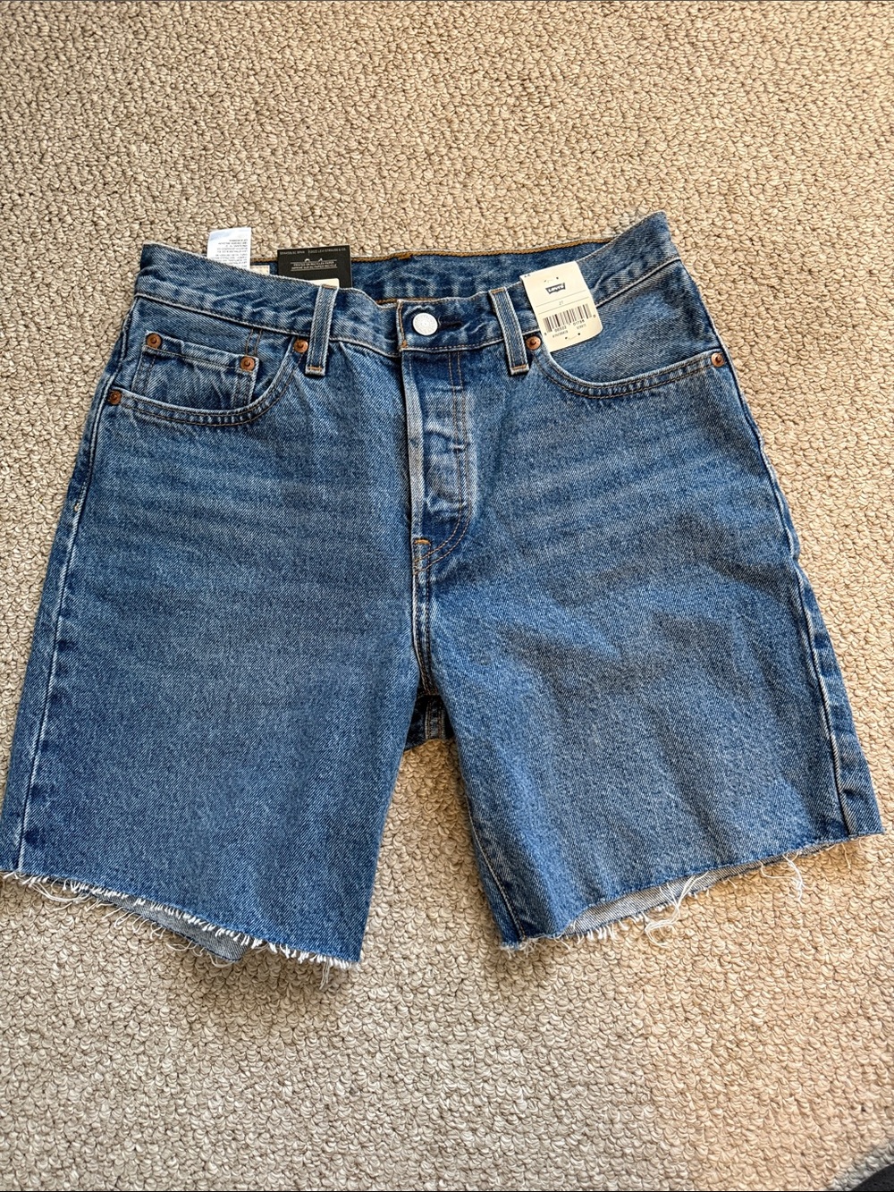 Levis 501 90’s Shorts size 27